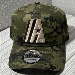 New Era Houston Astros Digi green Camo 9forty A-frame Snapback hat cap‎ one size